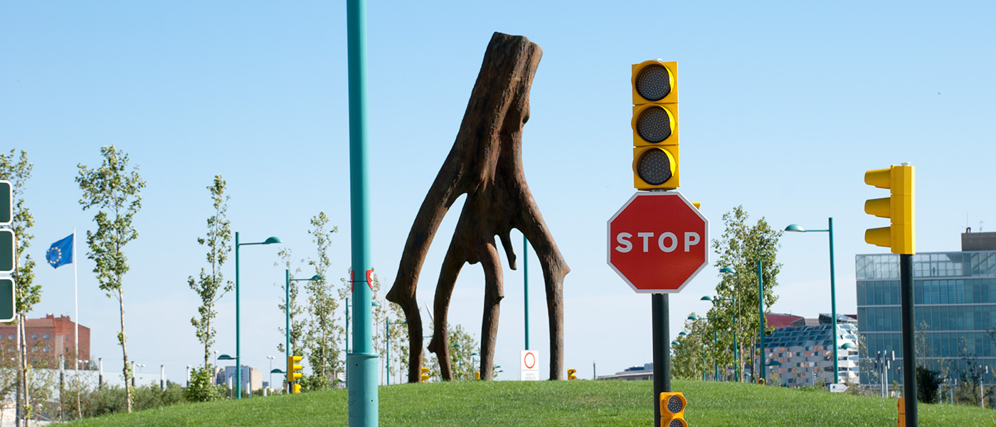 Digital Sculpture. Zaragoza, Spain.